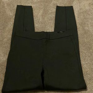 Grey J. Crew Medium Tall business pants with zipper back